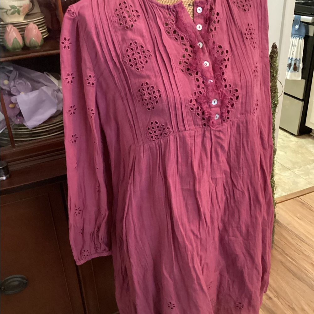 Sundance Eyelit Dress